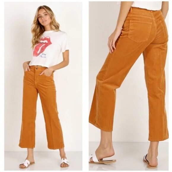 J Brand Joan  Corduroy Pants Size 28 - Picture 1 of 11